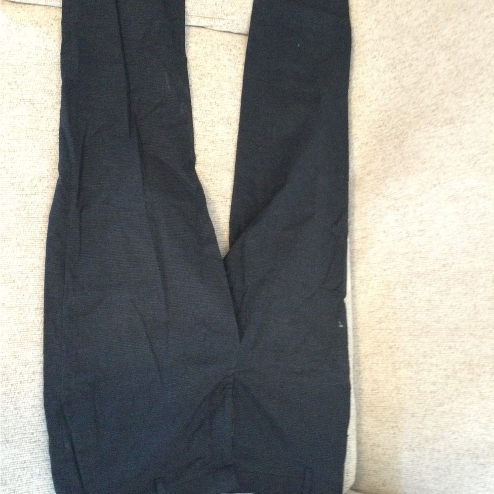 Dress pants. Barely worn. Dark navy pants